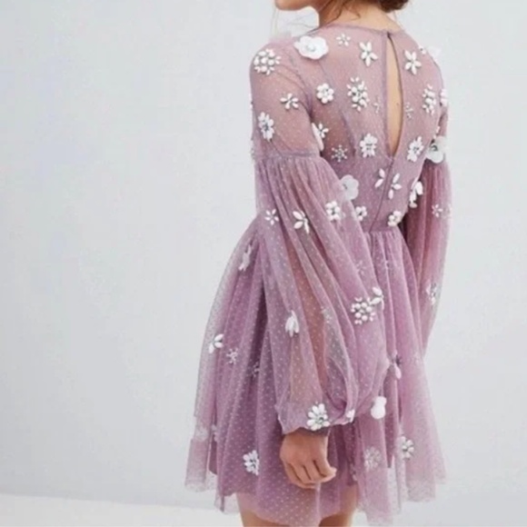 ASOS Dresses & Skirts - NWT ASOS Lavender Haze Daisy Festival Dress